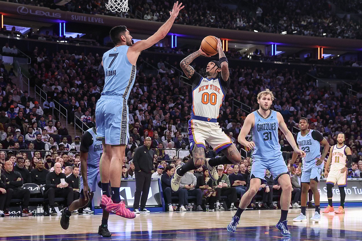 NBA: Memphis Grizzlies at New York Knicks