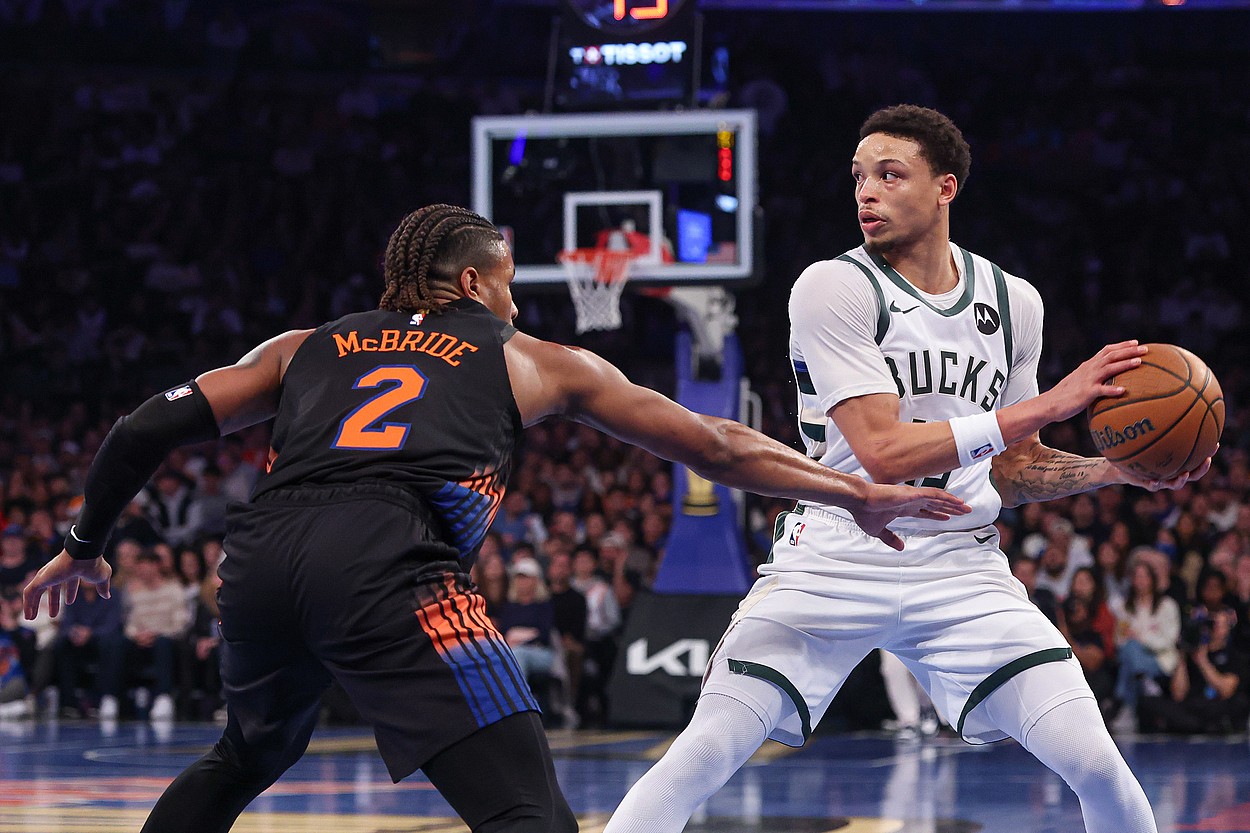 NBA: Milwaukee Bucks at New York Knicks