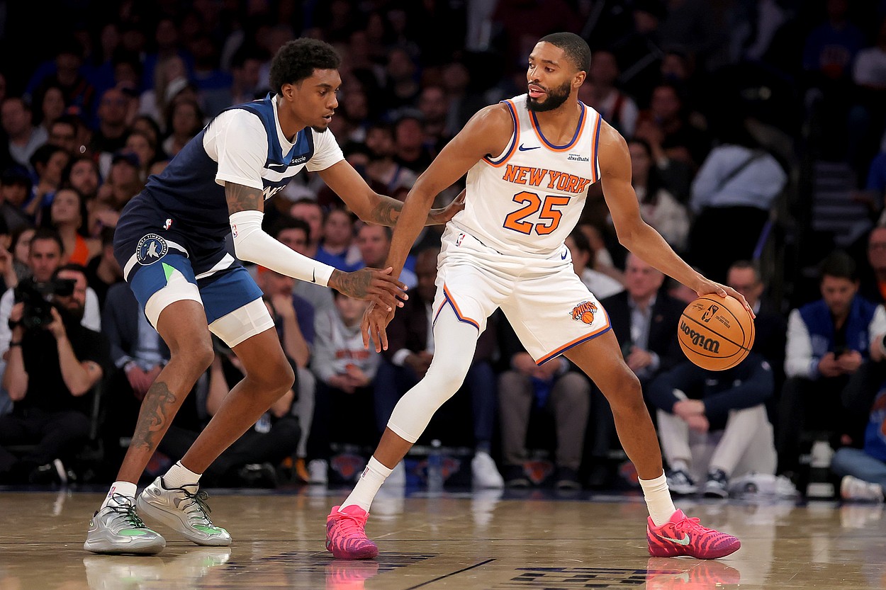 NBA: Minnesota Timberwolves at New York Knicks