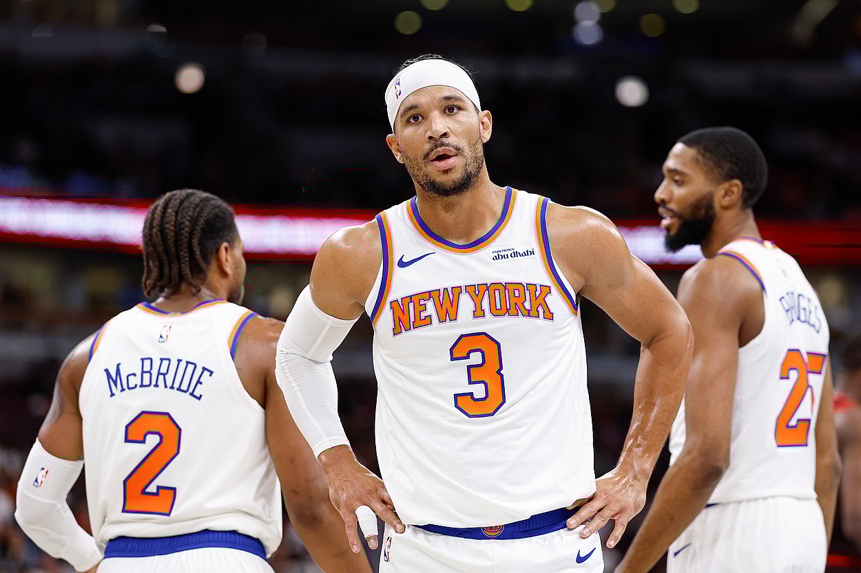 NBA: New York Knicks at Chicago Bulls, josh hart
