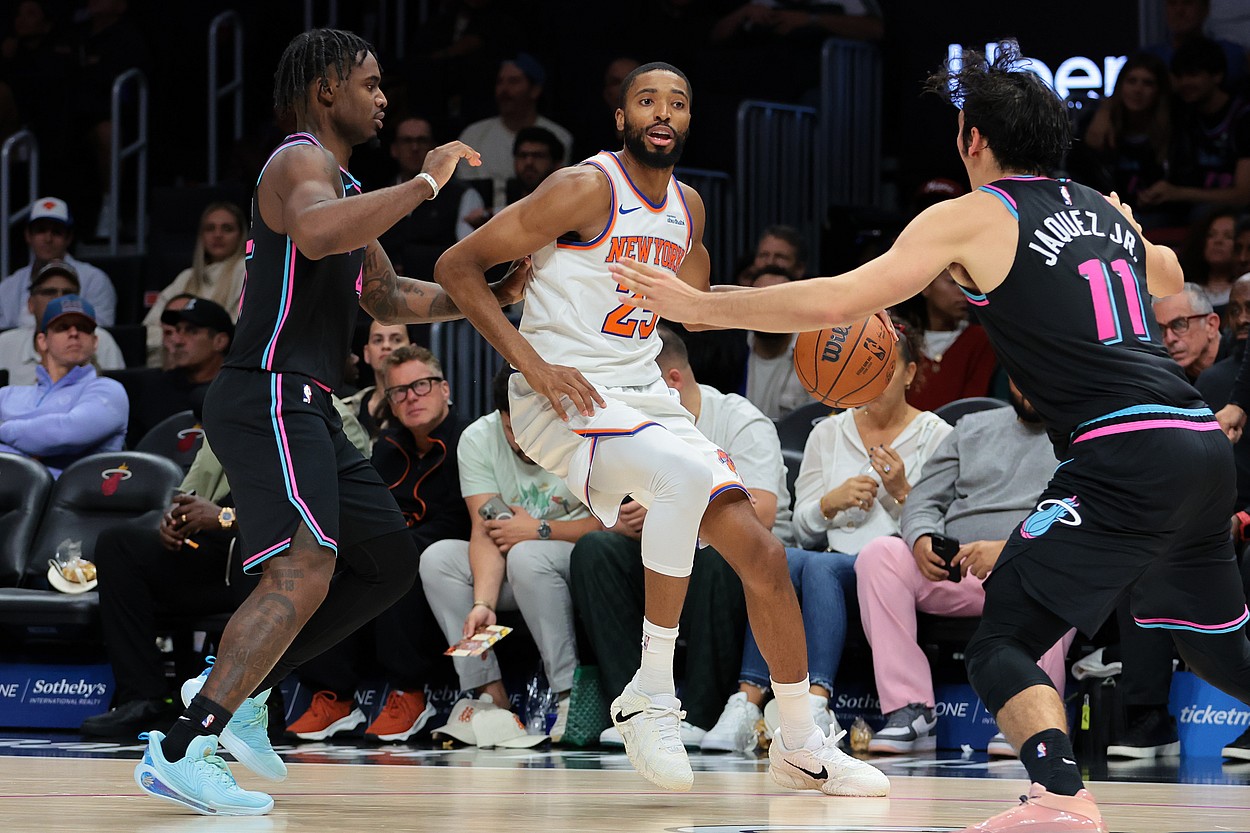 NBA: New York Knicks at Miami Heat