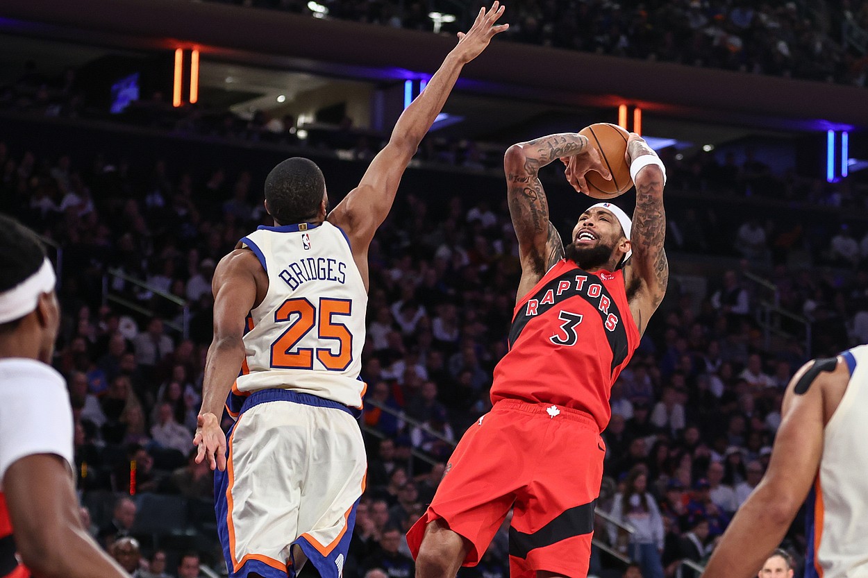 NBA: Toronto Raptors at New York Knicks