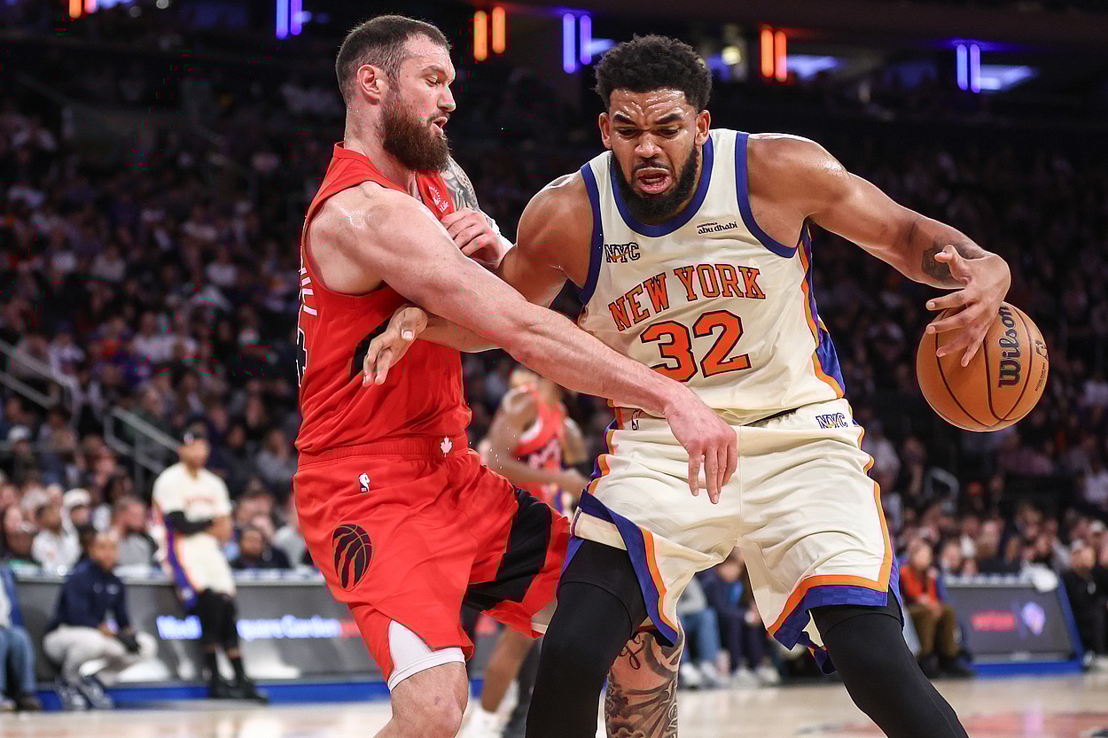 NBA: Toronto Raptors at New York Knicks