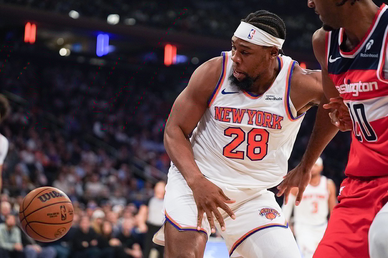 NBA: Washington Wizards at New York Knicks