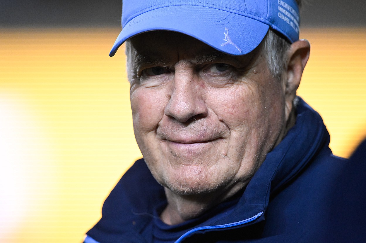 Bill Belichick, giants, NCAA Football: North Carolina at California