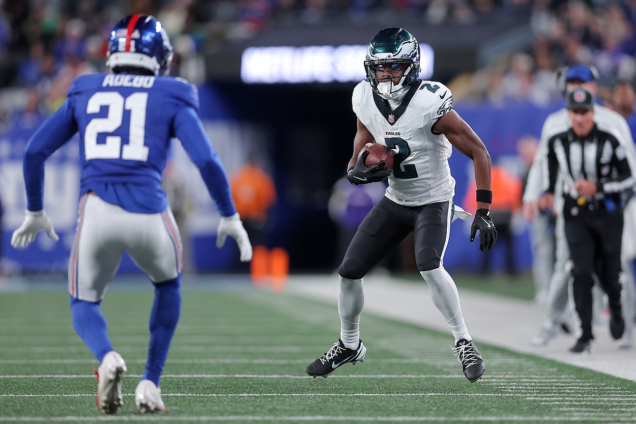 Paulson Adebo, NFL: Philadelphia Eagles at New York Giants