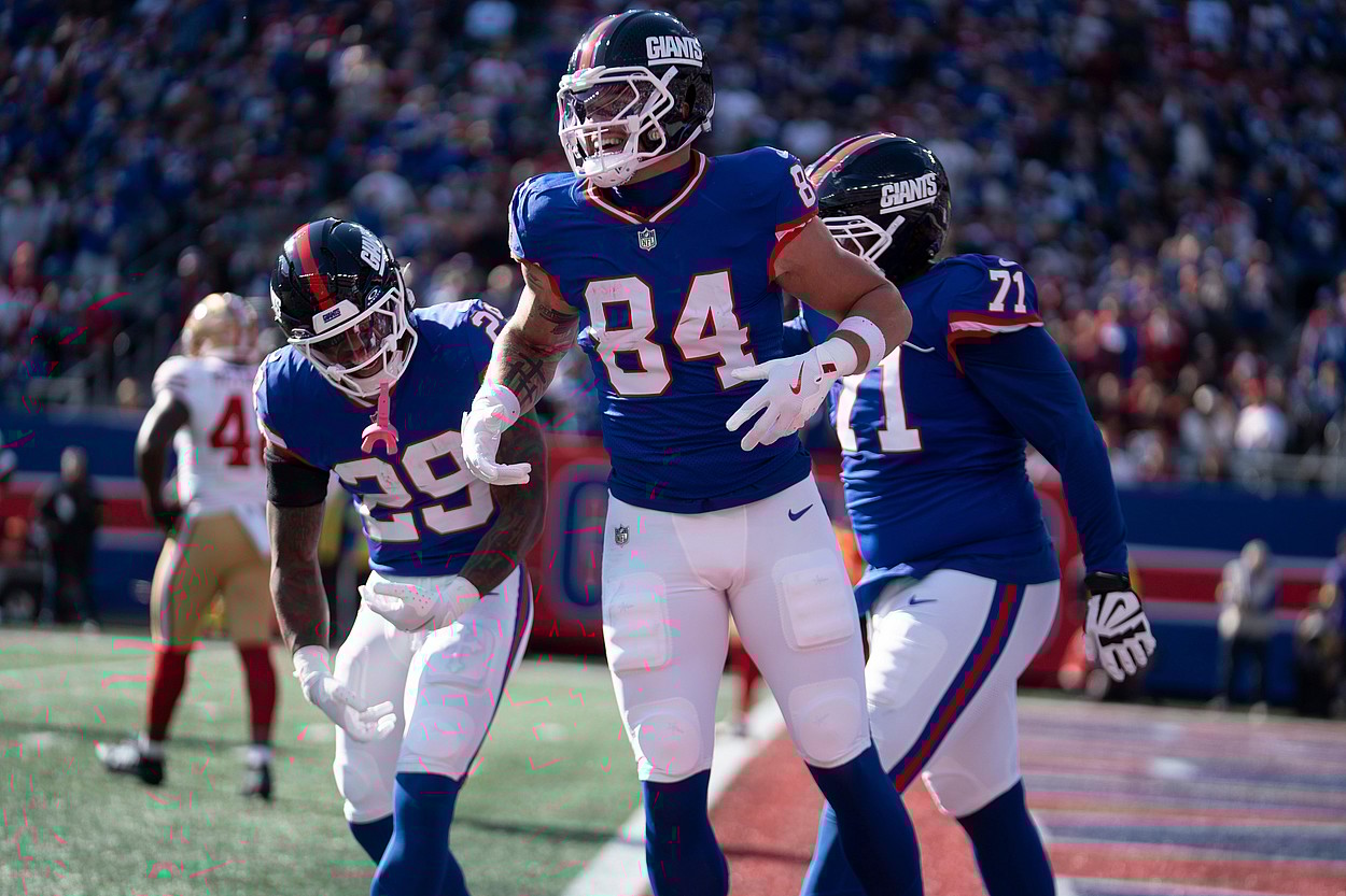 Syndication: The Record, new york giants, theo johnson