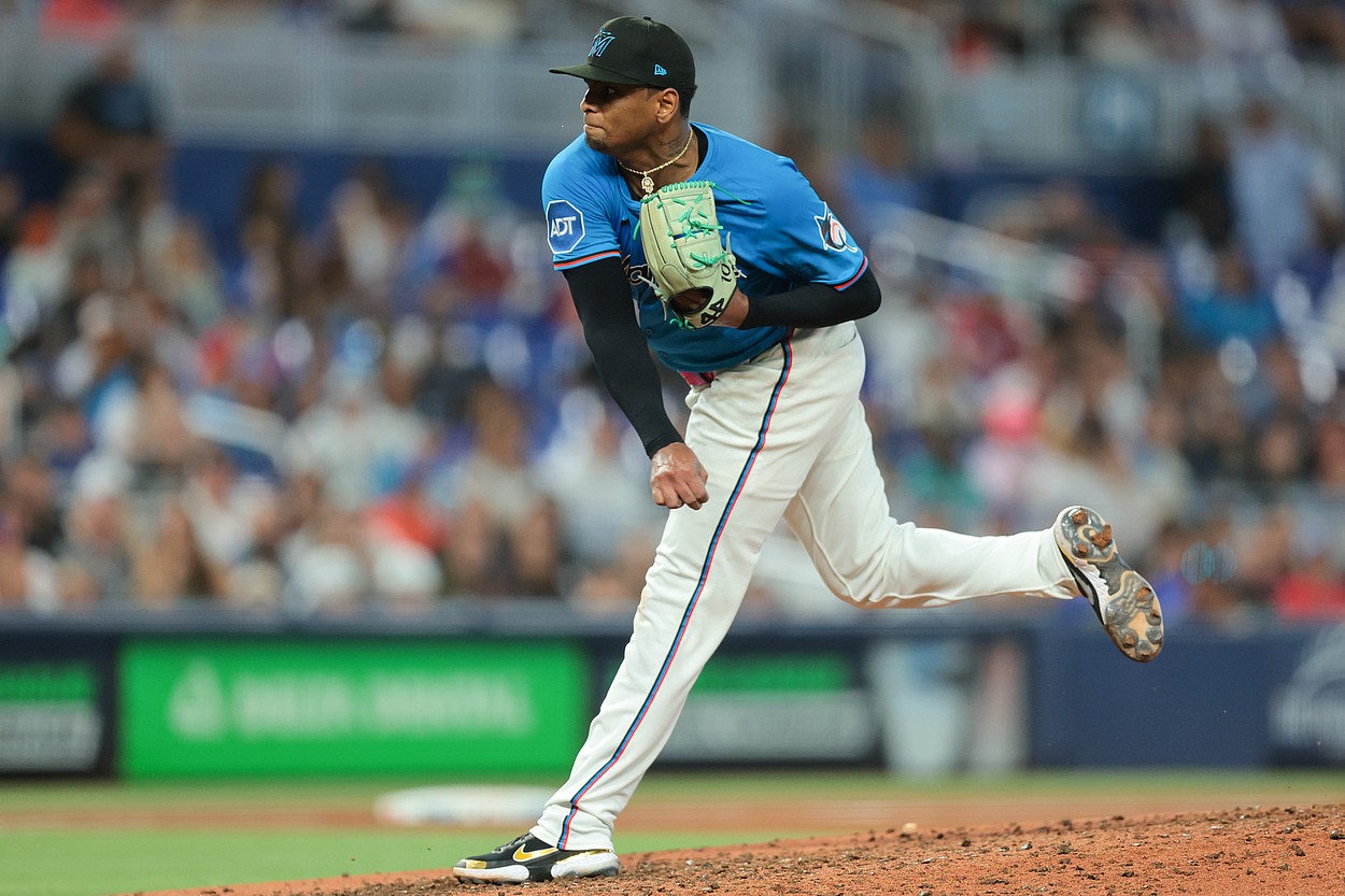 MLB: New York Mets at Miami Marlins