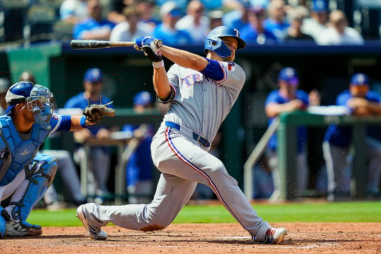 MLB: Texas Rangers at Kansas City Royals, corey seager, yankees