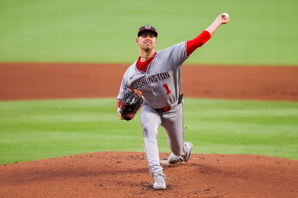 MLB: Washington Nationals at Atlanta Braves, mackenzie gore, yankees