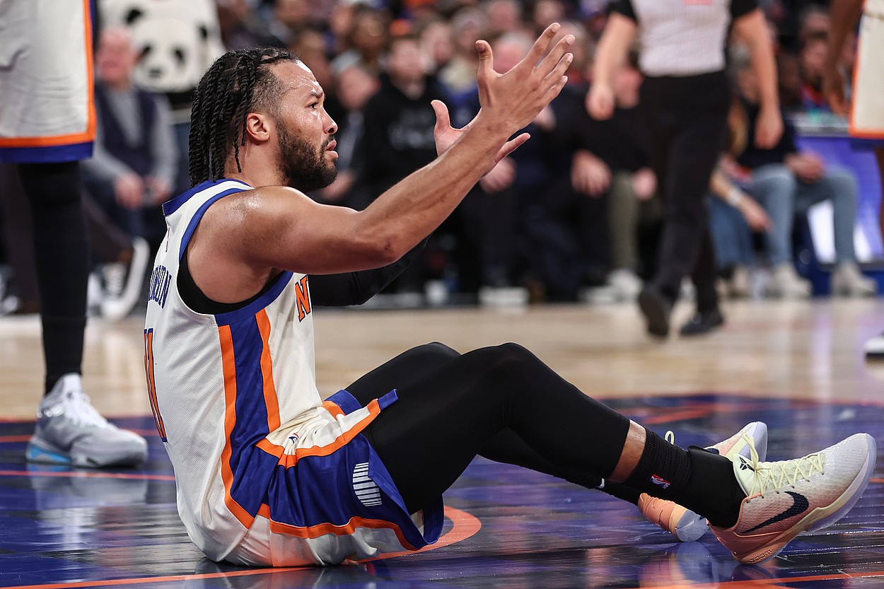 NBA: Miami Heat at New York Knicks