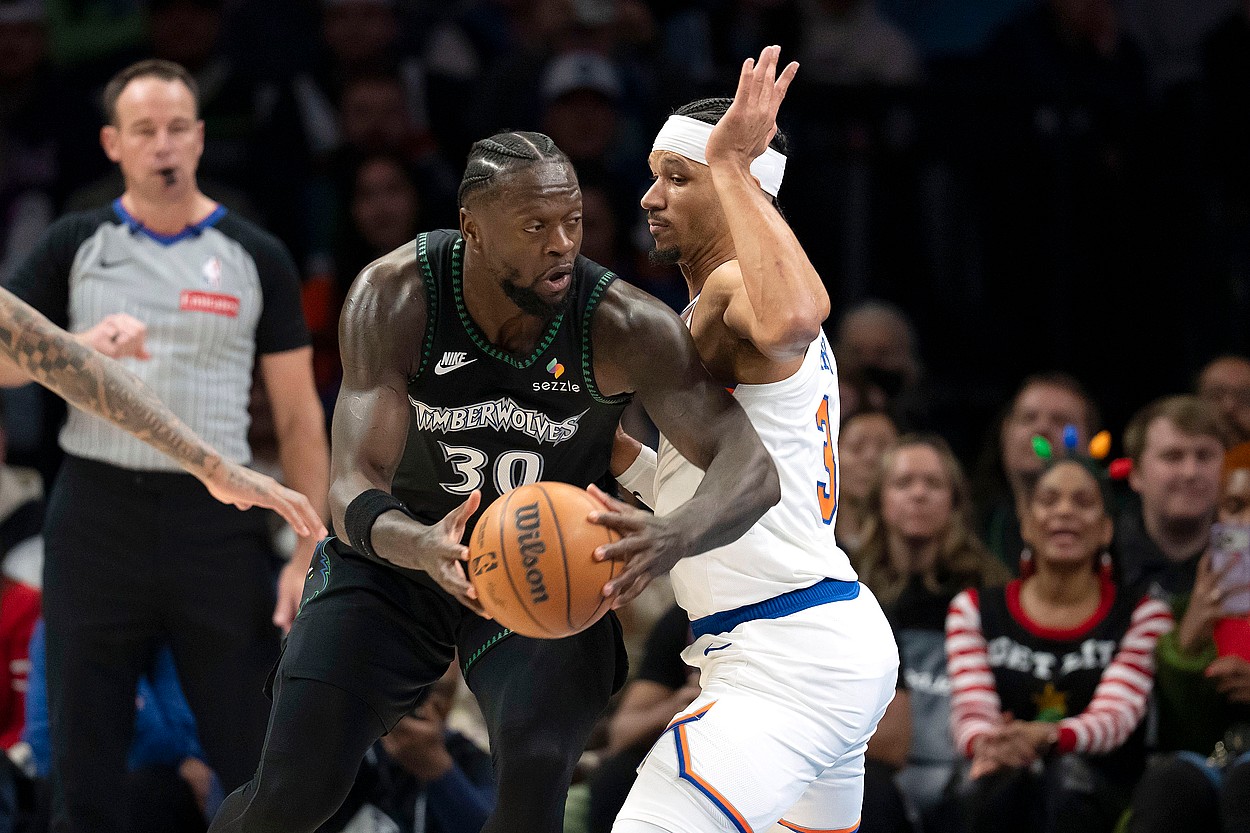 NBA: New York Knicks at Minnesota Timberwolves