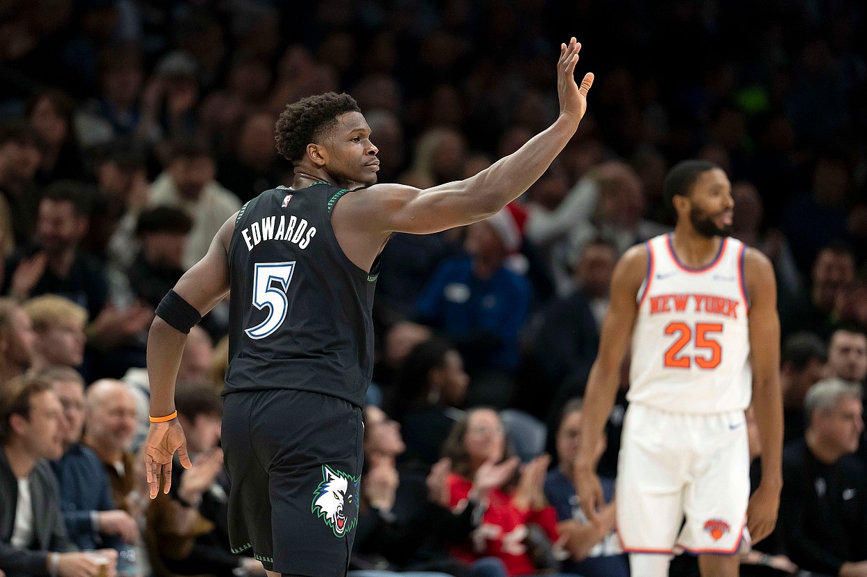 NBA: New York Knicks at Minnesota Timberwolves