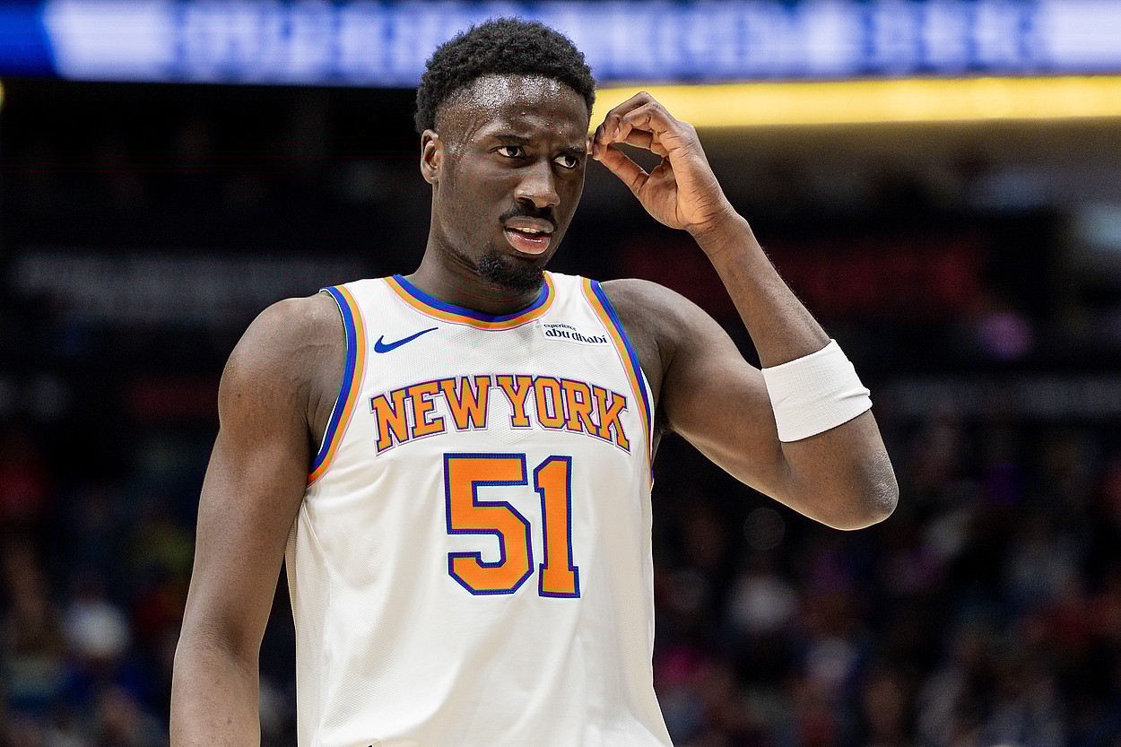 NBA: New York Knicks at New Orleans Pelicans