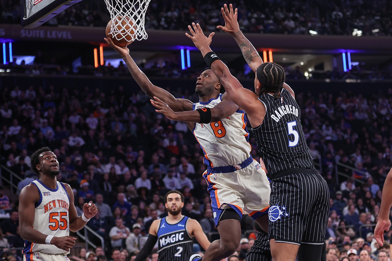 NBA: Orlando Magic at New York Knicks