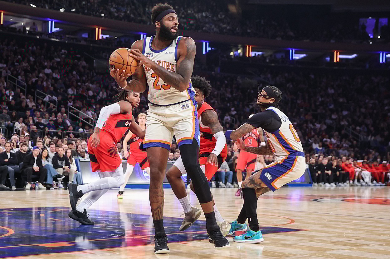 NBA: Toronto Raptors at New York Knicks
