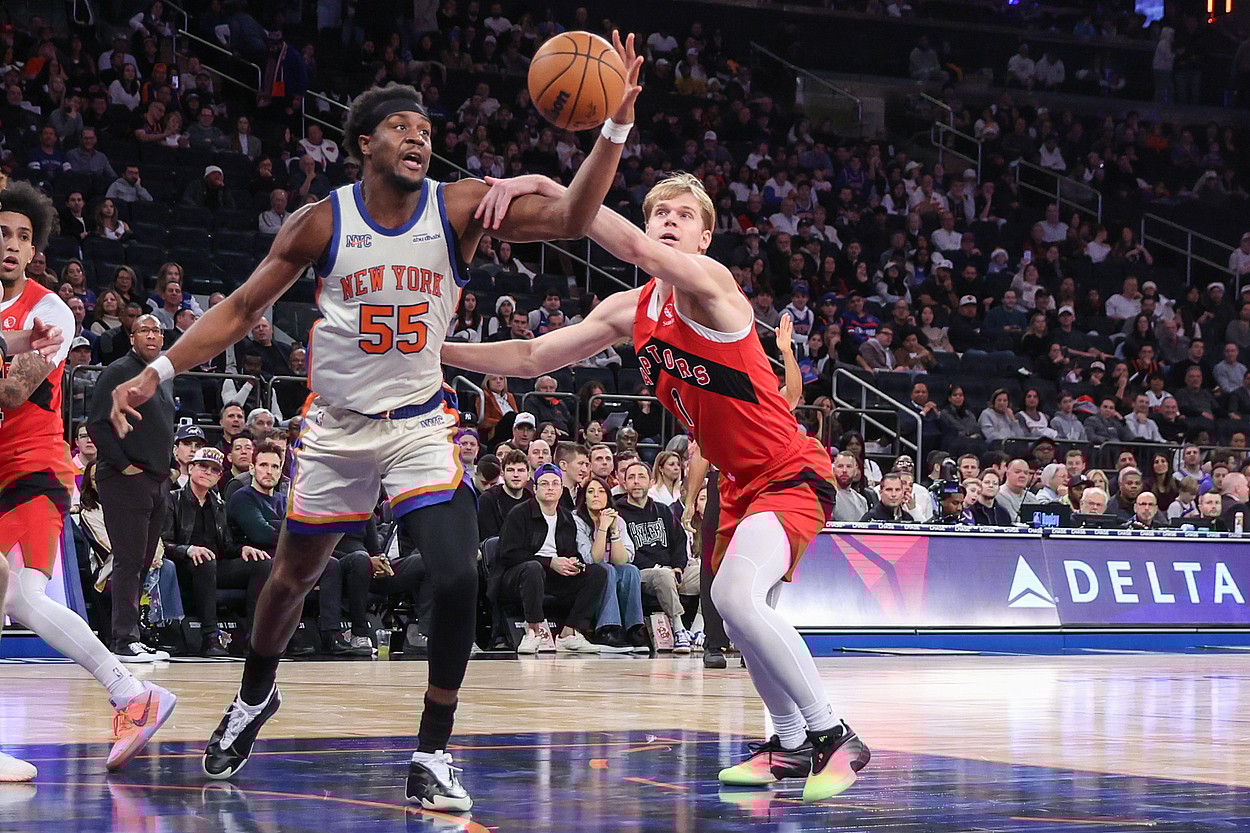 NBA: Toronto Raptors at New York Knicks
