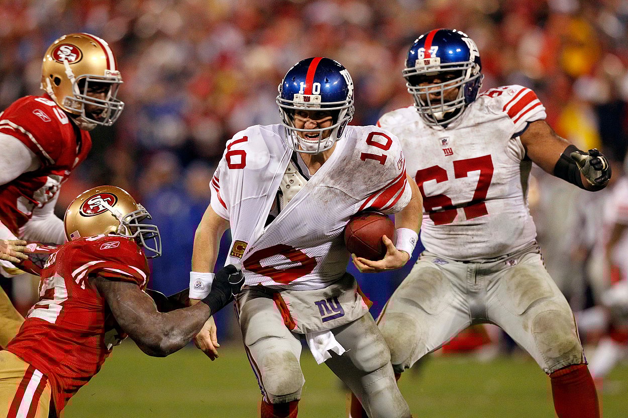 Eli Manning, NFL: NFC Championship-New York Giants at San Francisco 49ers