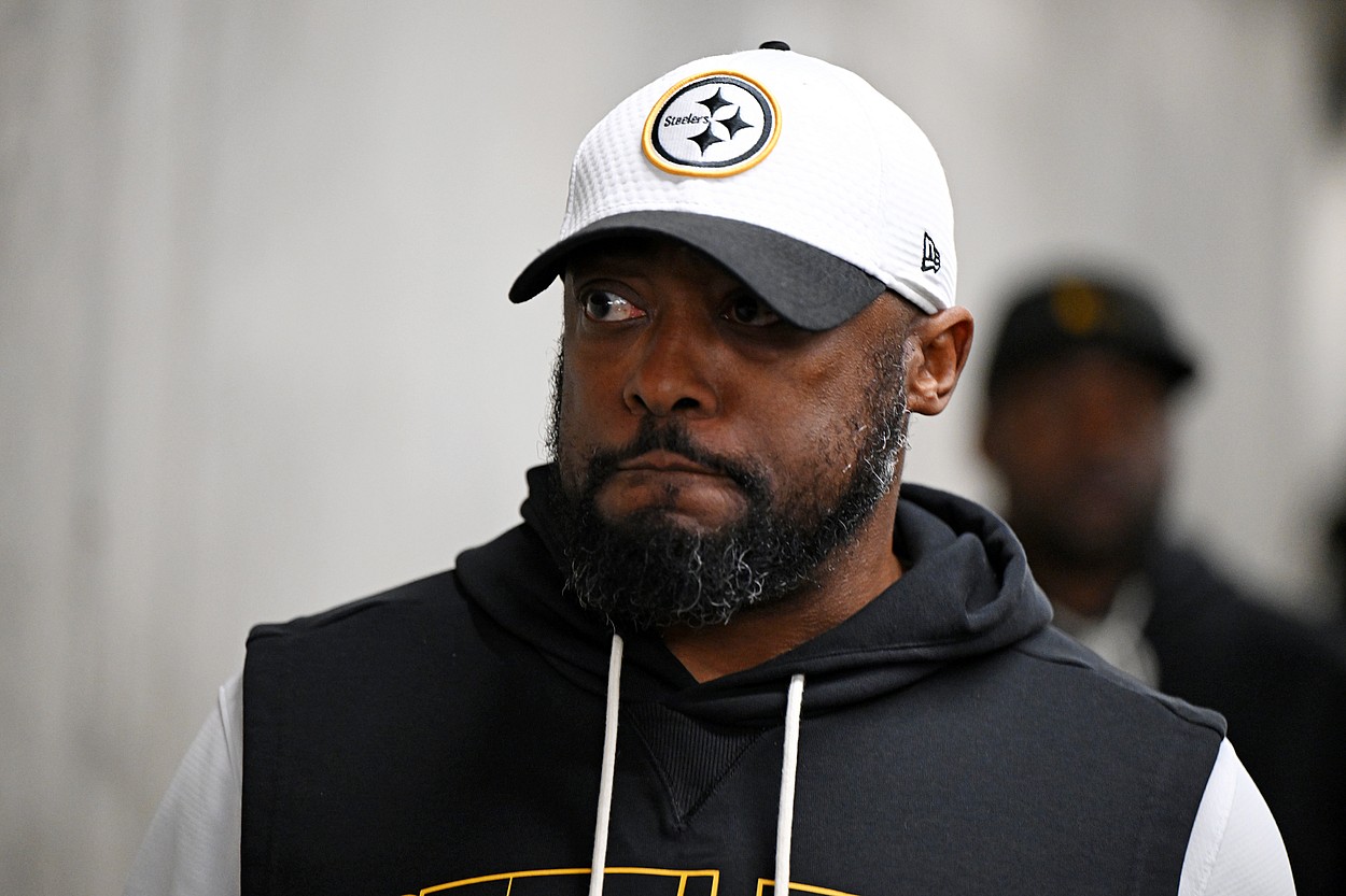 Mike Tomlin, giants, NFL: Pittsburgh Steelers at Detroit Lions