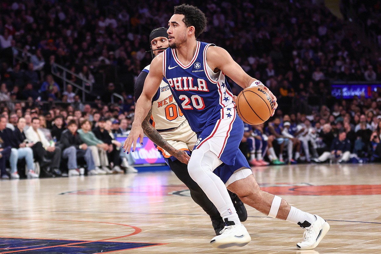 NBA: Philadelphia 76ers at New York Knicks