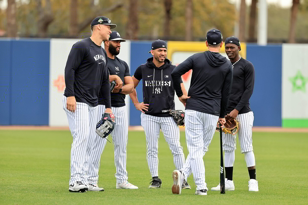 MLB: New York Yankees-Workouts