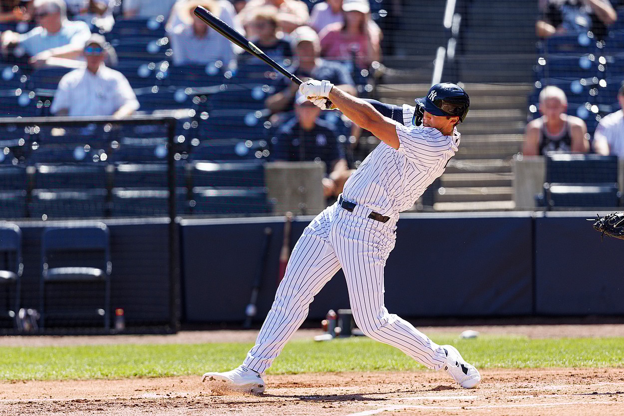 MLB: Spring Training-Detroit Tigers at New York Yankees, spencer jones