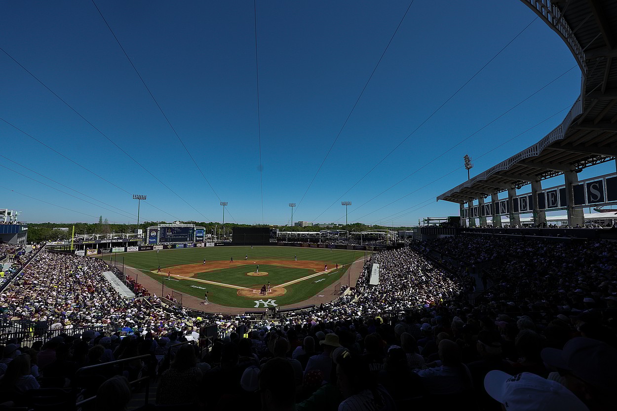 MLB: Spring Training-Boston Red Sox at New York Yankees