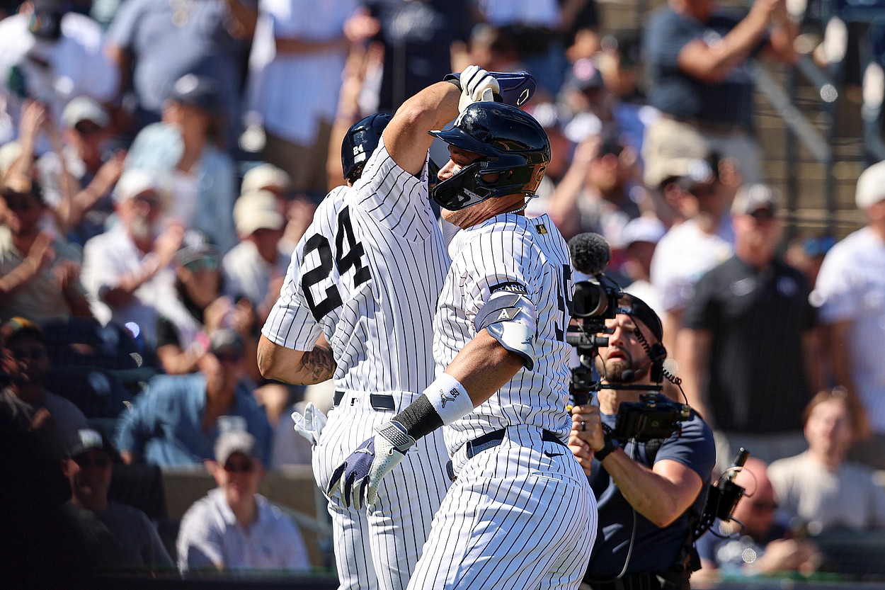 MLB: Spring Training-Detroit Tigers at New York Yankees