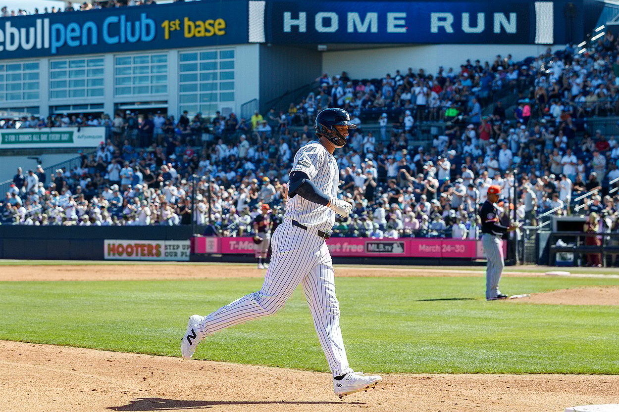 MLB: Spring Training-Detroit Tigers at New York Yankees