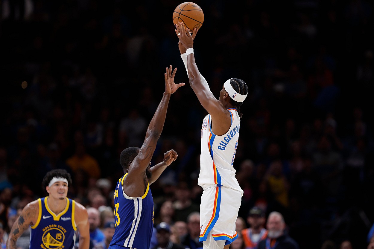 NBA: Golden State Warriors at Oklahoma City Thunder