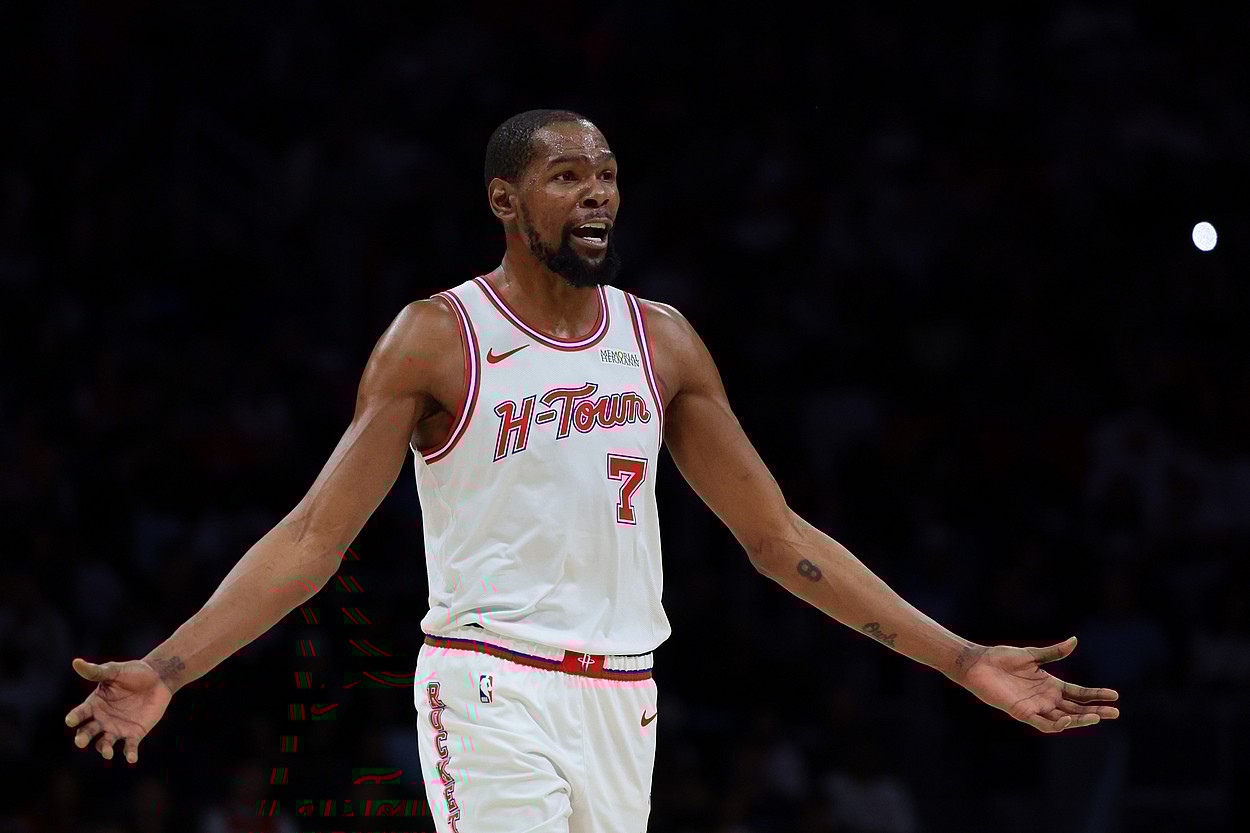 kevin durant, warriors, NBA: Houston Rockets at Miami Heat