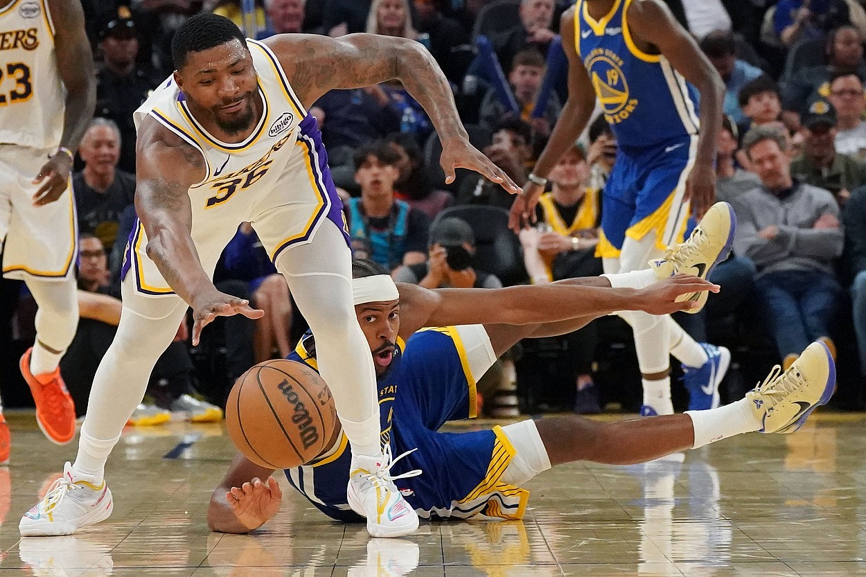 NBA: Los Angeles Lakers at Golden State Warriors