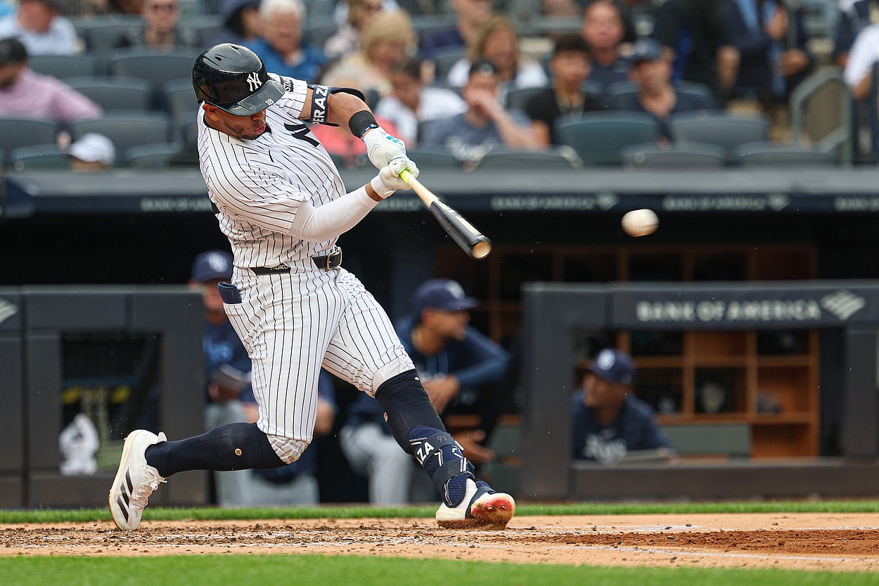 MLB: Tampa Bay Rays at New York Yankees, oswald peraza