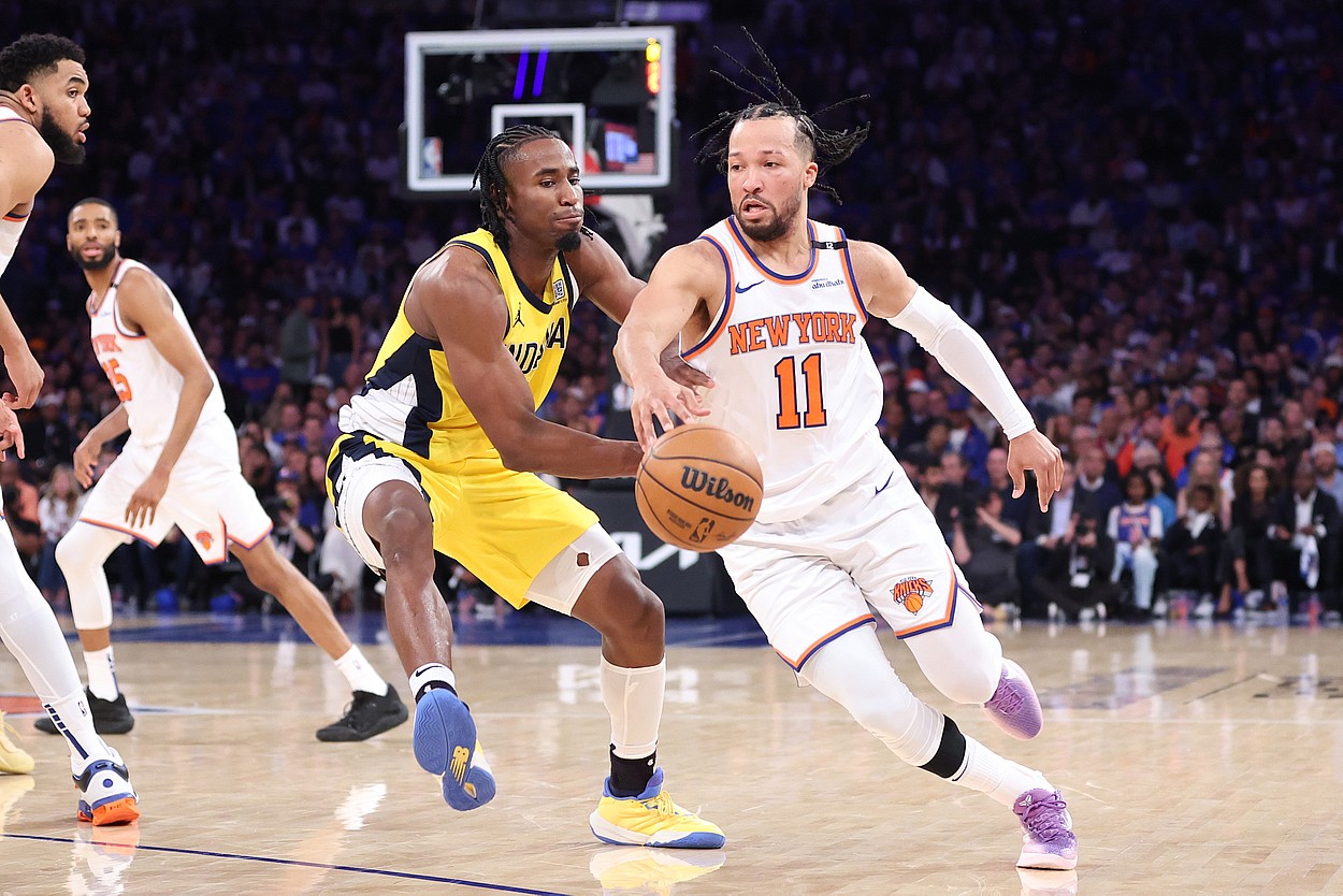 NBA: Playoffs-Indiana Pacers at New York Knicks