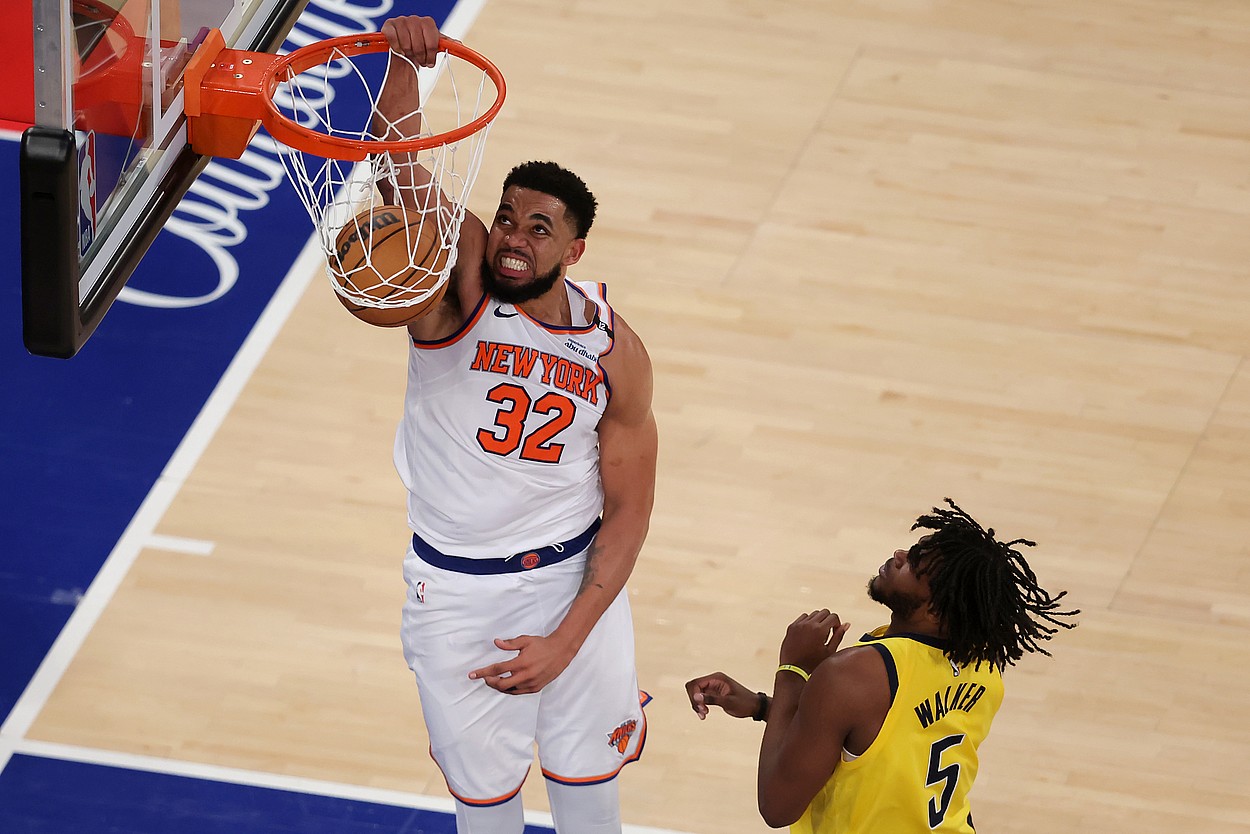 NBA: Playoffs-Indiana Pacers at New York Knicks