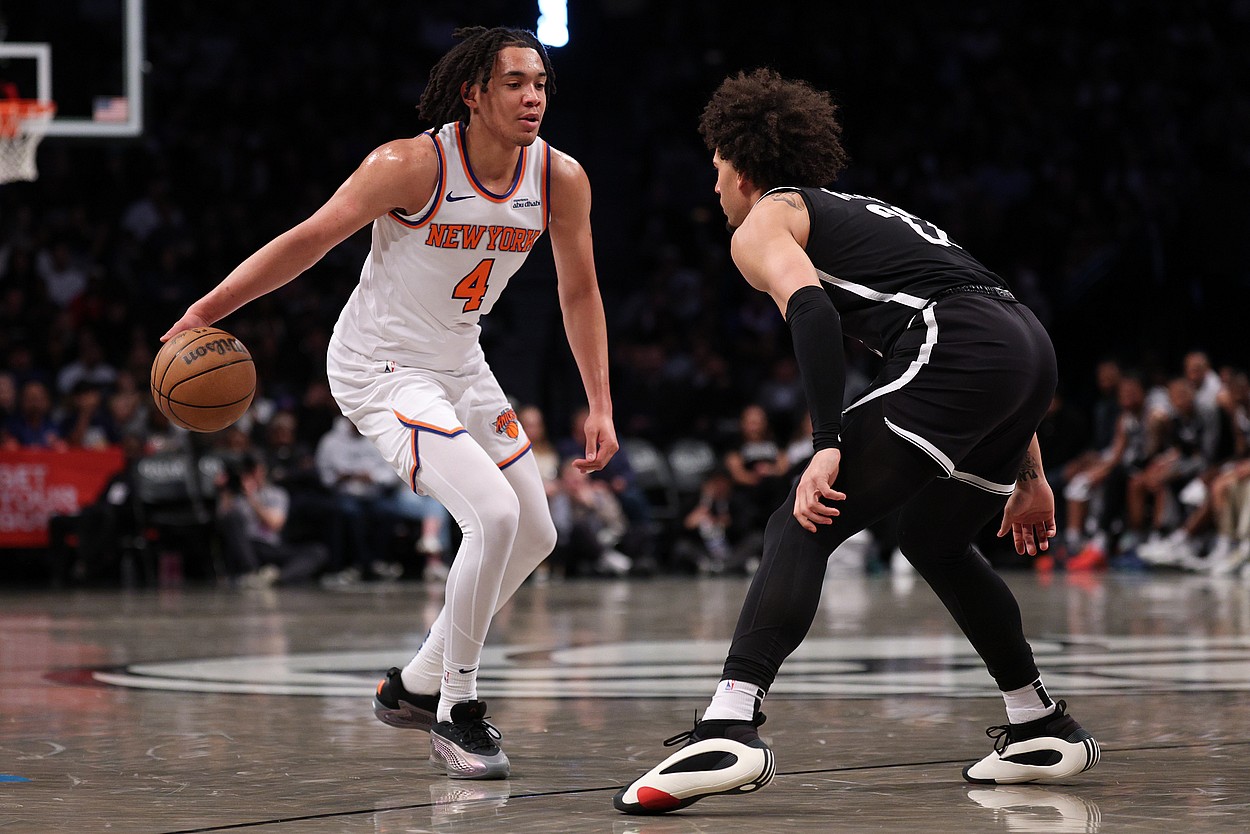 NBA: New York Knicks at Brooklyn Nets