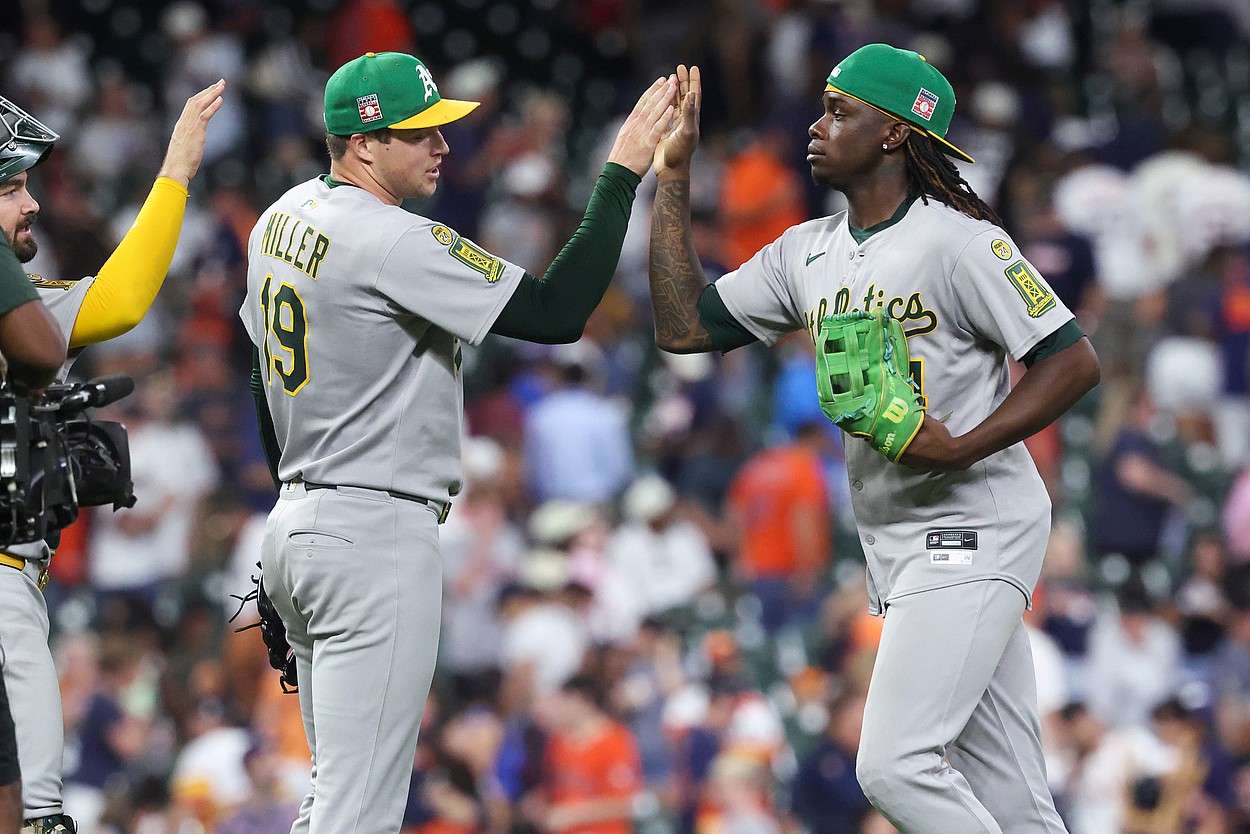MLB: Athletics at Houston Astros