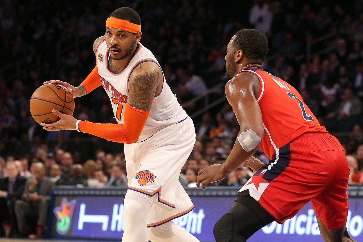 NBA: Washington Wizards at New York Knicks
