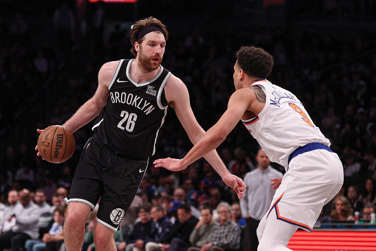 NBA: New York Knicks at Brooklyn Nets