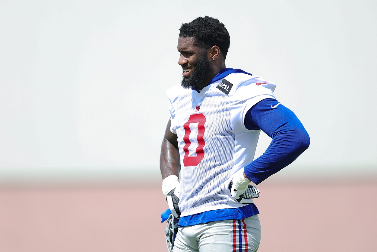 NFL: New York Giants Training Camp, brian burns
