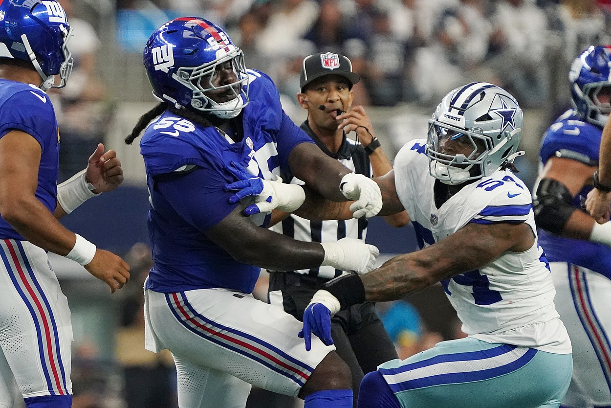 NFL: New York Giants at Dallas Cowboys