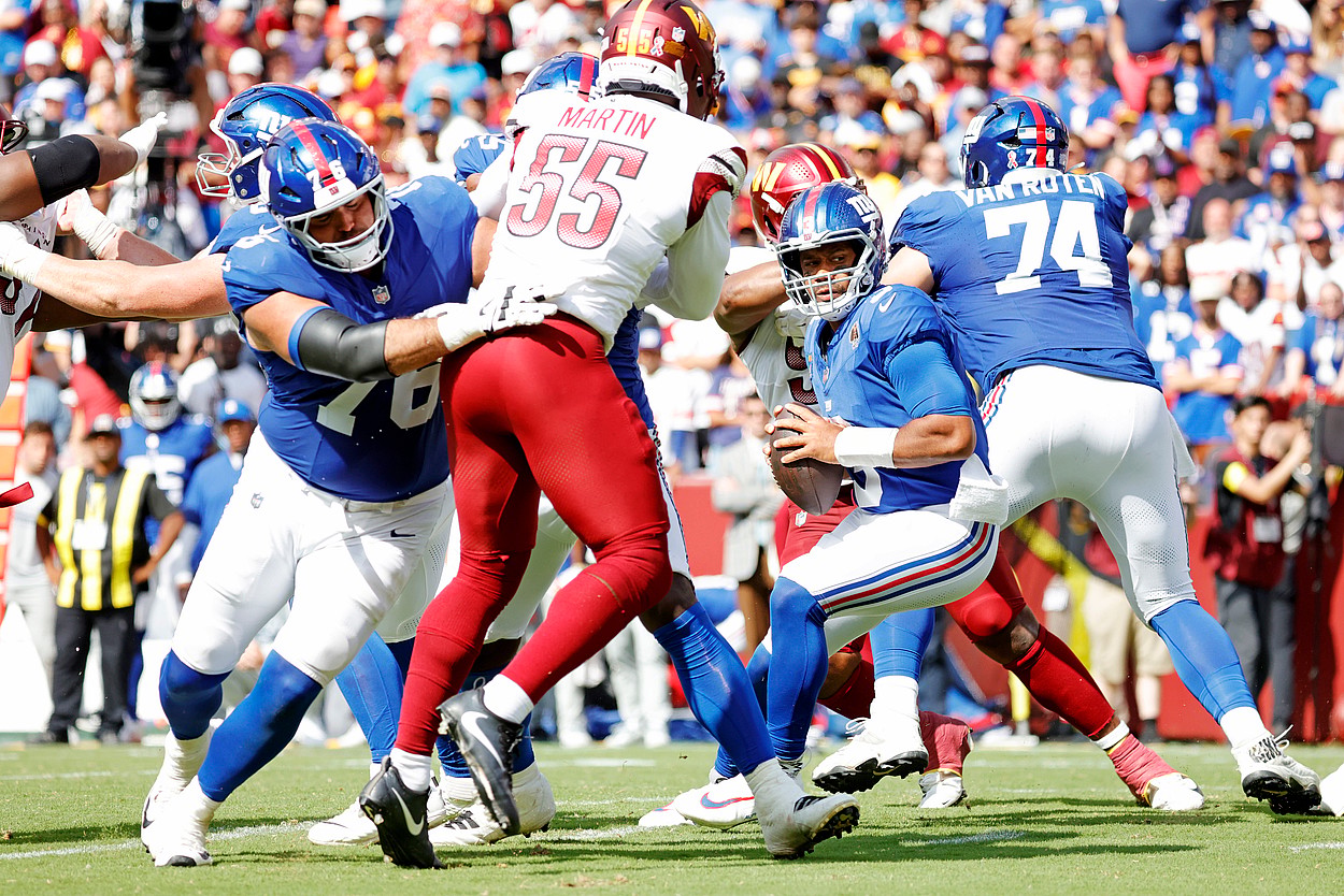 NFL: New York Giants at Washington Commanders