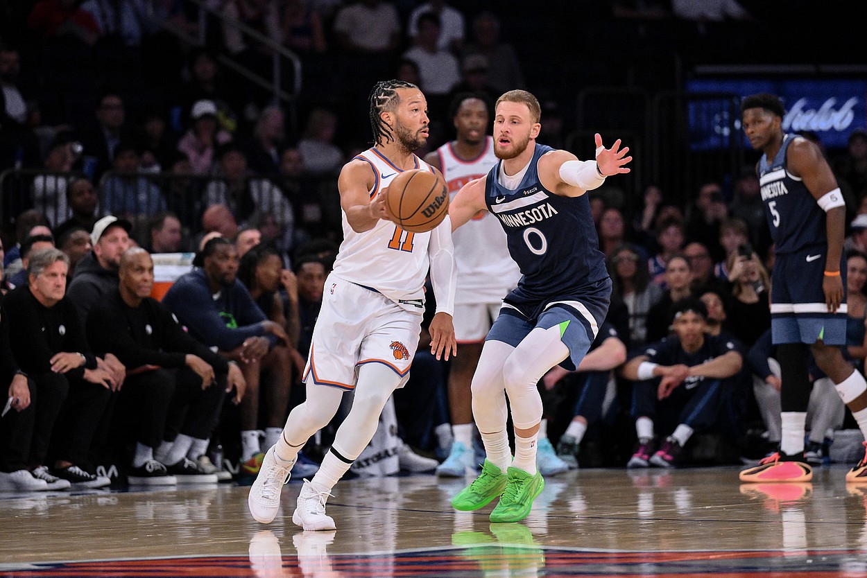 NBA: Preseason-Minnesota Timberwolves at New York Knicks