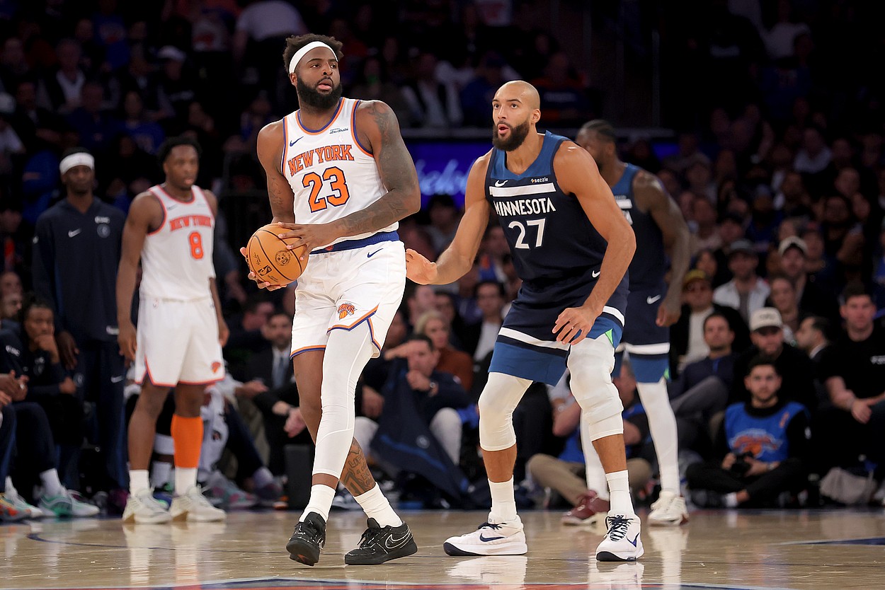 NBA: Minnesota Timberwolves at New York Knicks