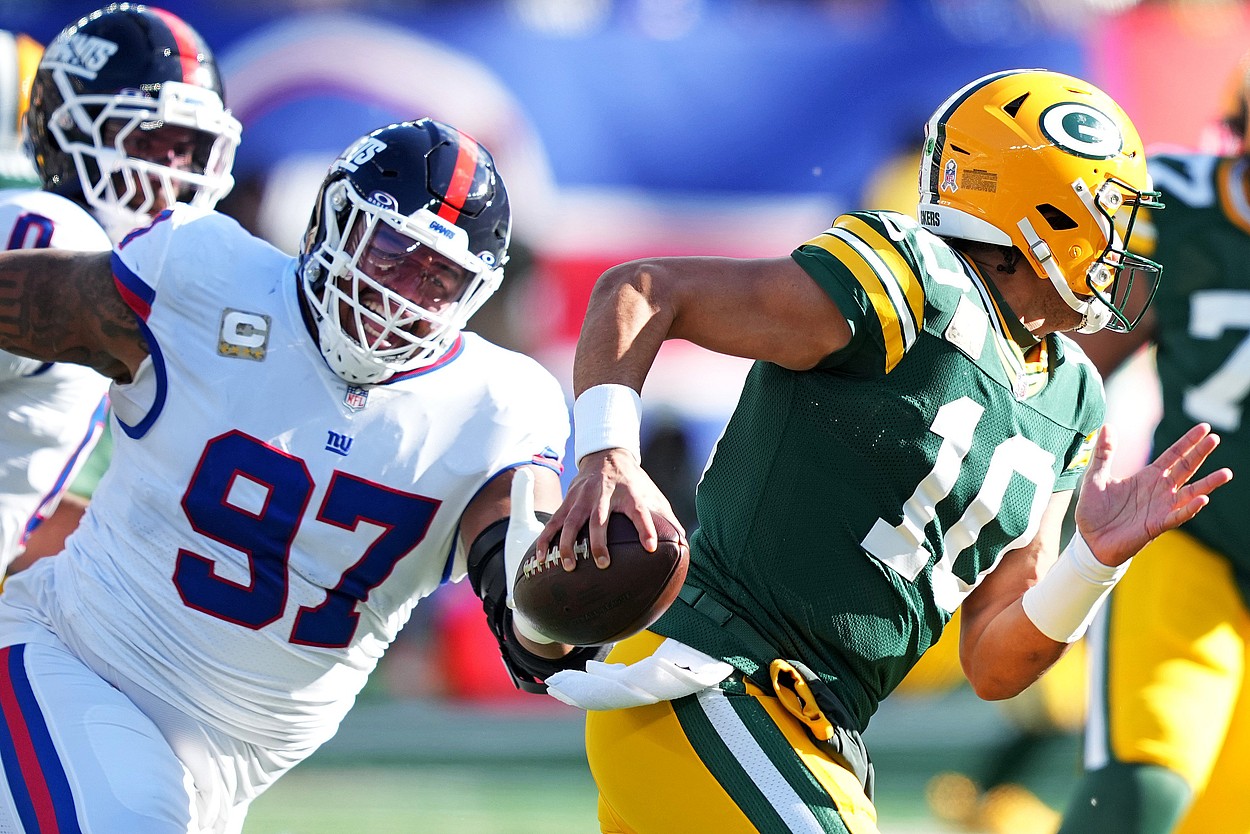 NFL: Green Bay Packers at New York Giants