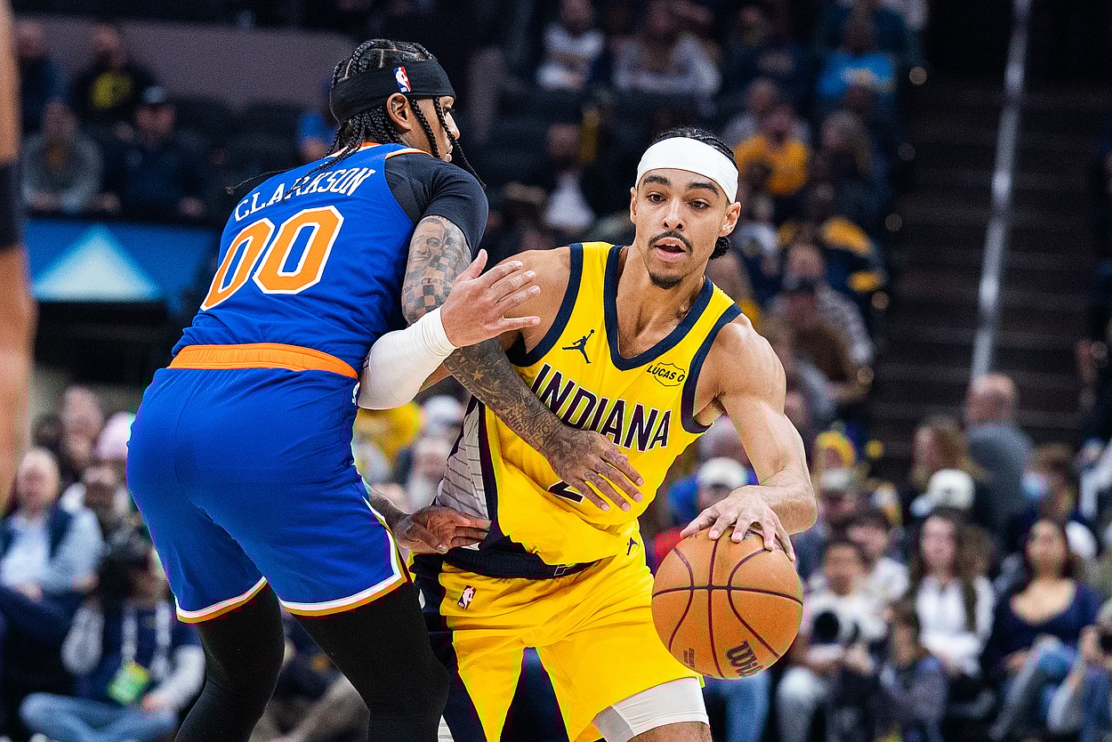 NBA: New York Knicks at Indiana Pacers