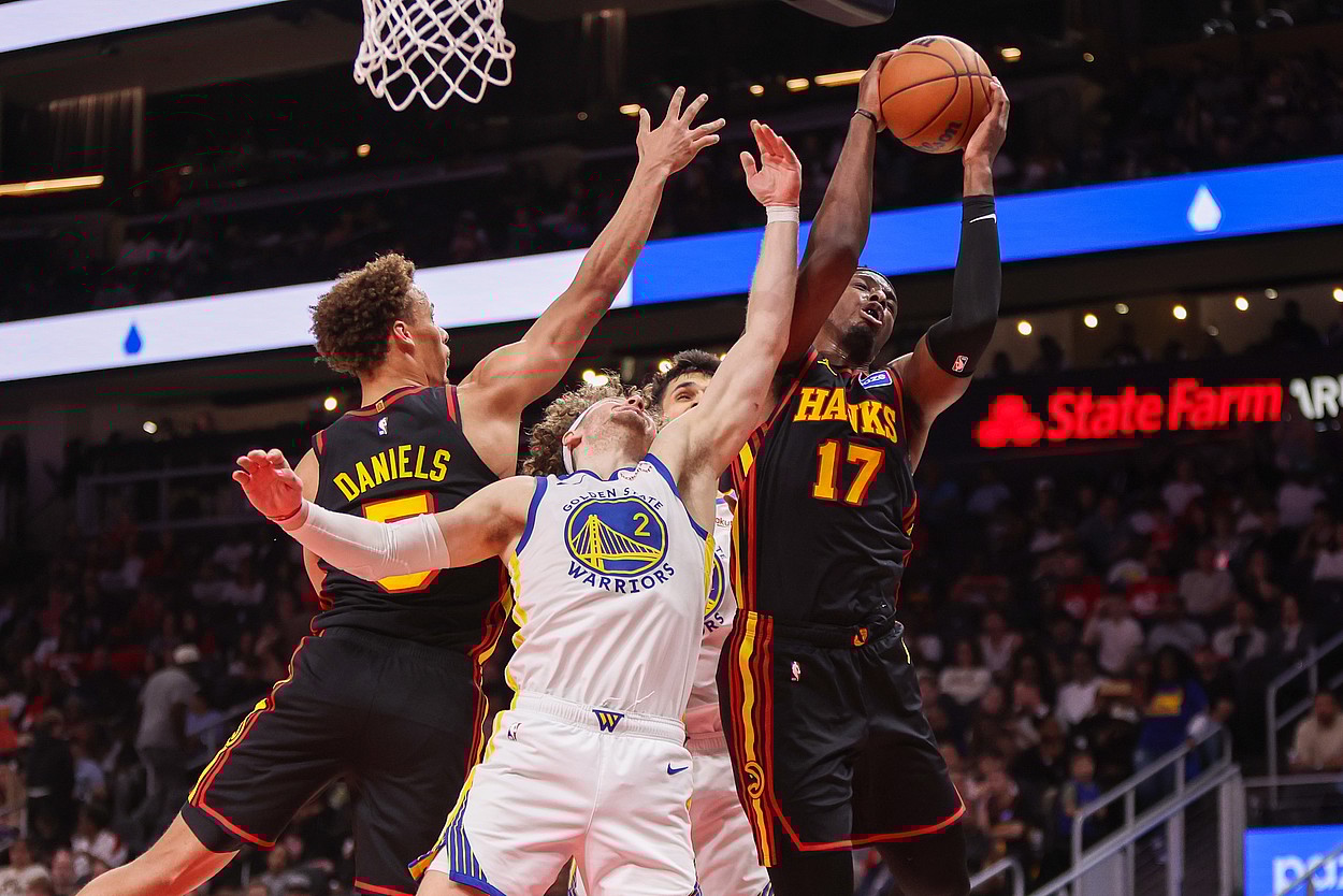 NBA: Golden State Warriors at Atlanta Hawks