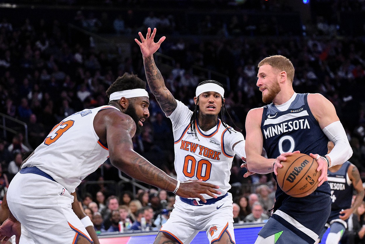 NBA: Preseason-Minnesota Timberwolves at New York Knicks