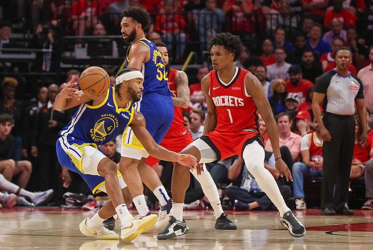 NBA: Playoffs-Golden State Warriors at Houston Rockets