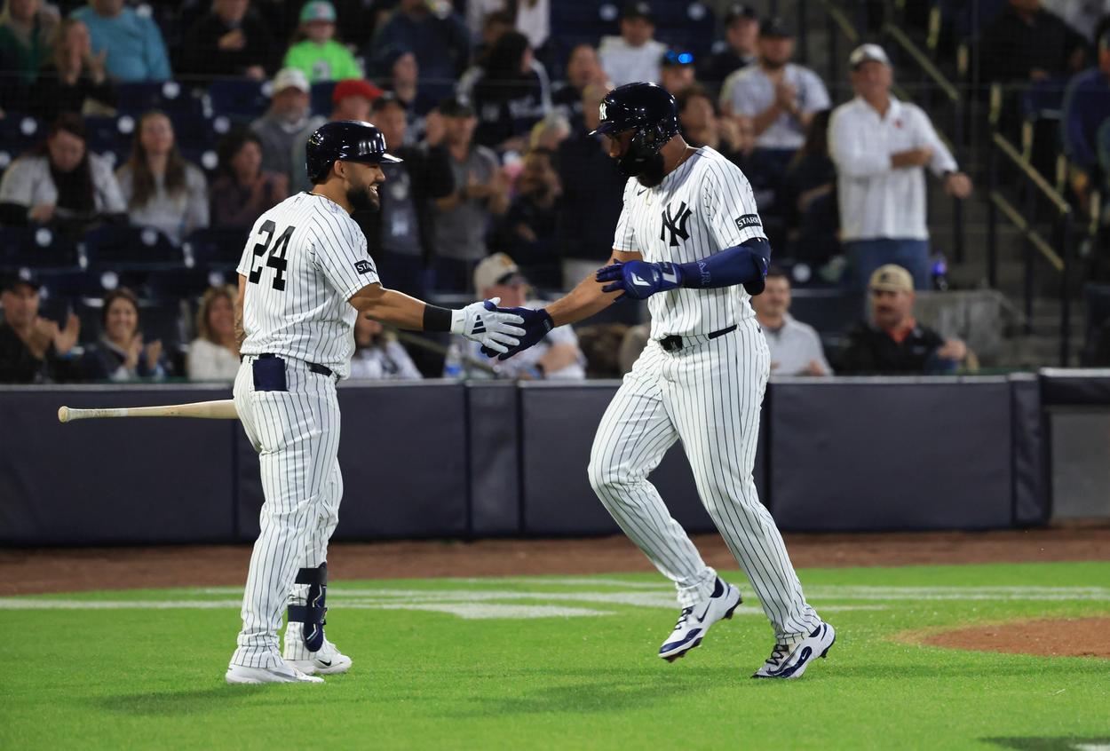 MLB: Spring Training-Washington Nationals at New York Yankees, jasson dominguez